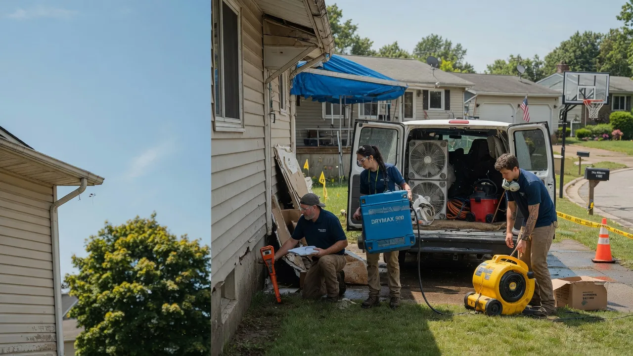 Ceiling Leak Cleanup in Bernie, MO near me